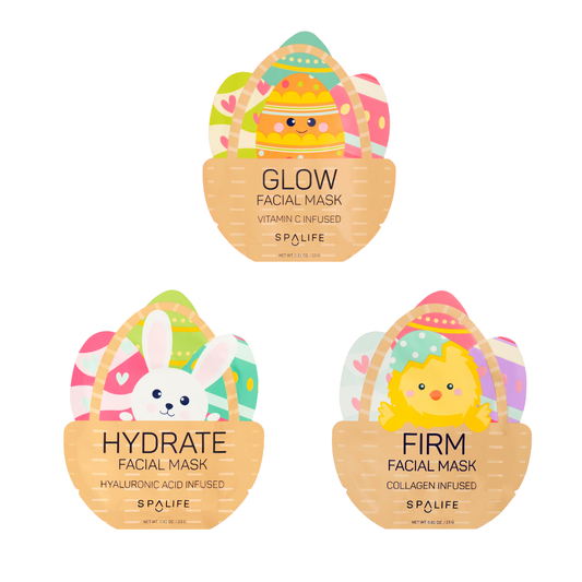 My Spa Life - Spring & Easter Assorted Skincare Face Masks | 9 Pack
