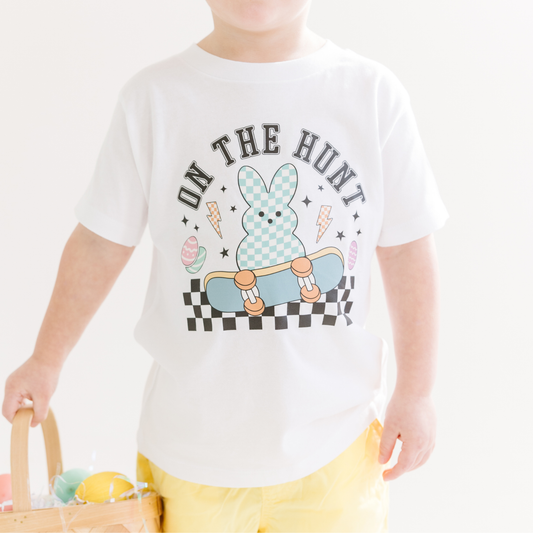 On the Hunt Toddler and Youth Easter Shirt