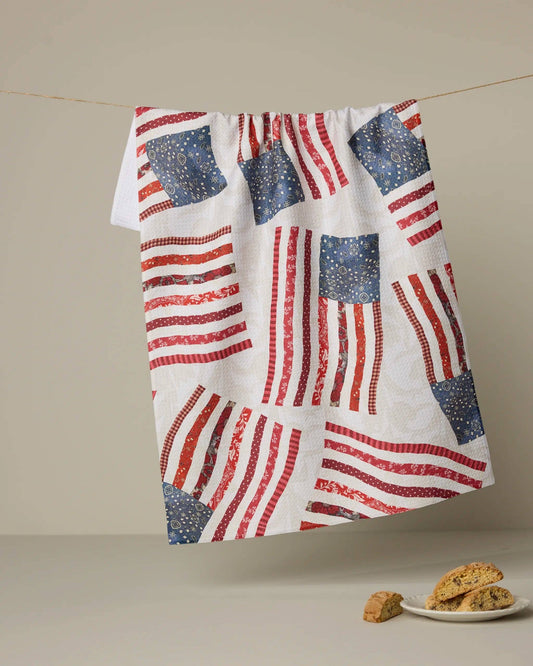 Geometry - Patchwork Pride Tea Towel
