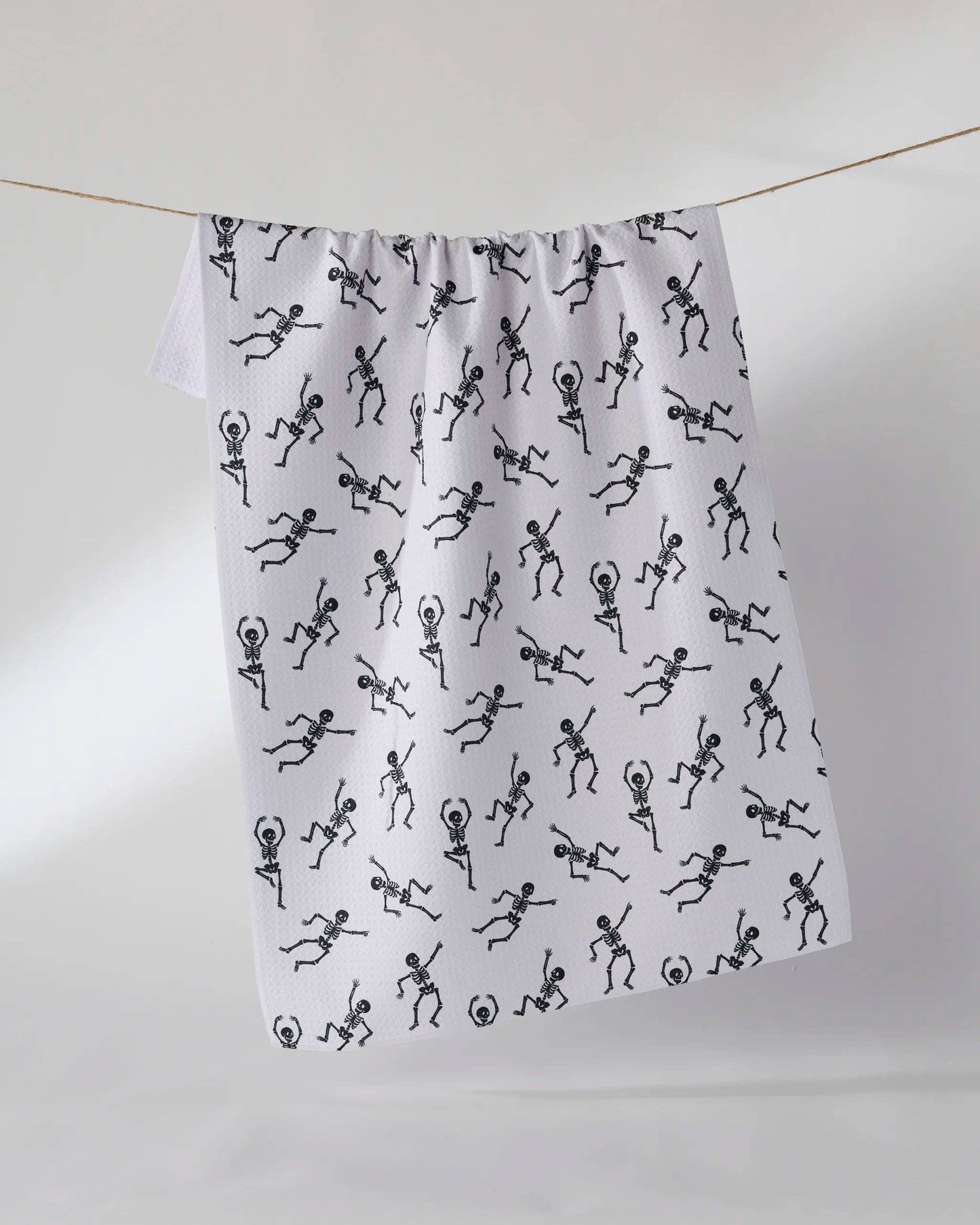 Geometry - Bone Jamboree Tea Towel
