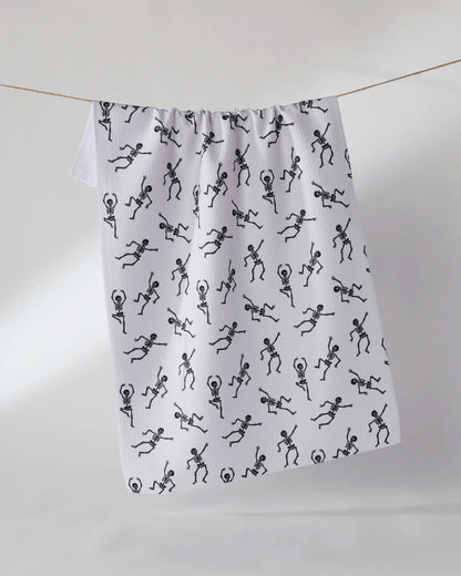 Geometry - Bone Jamboree Tea Towel
