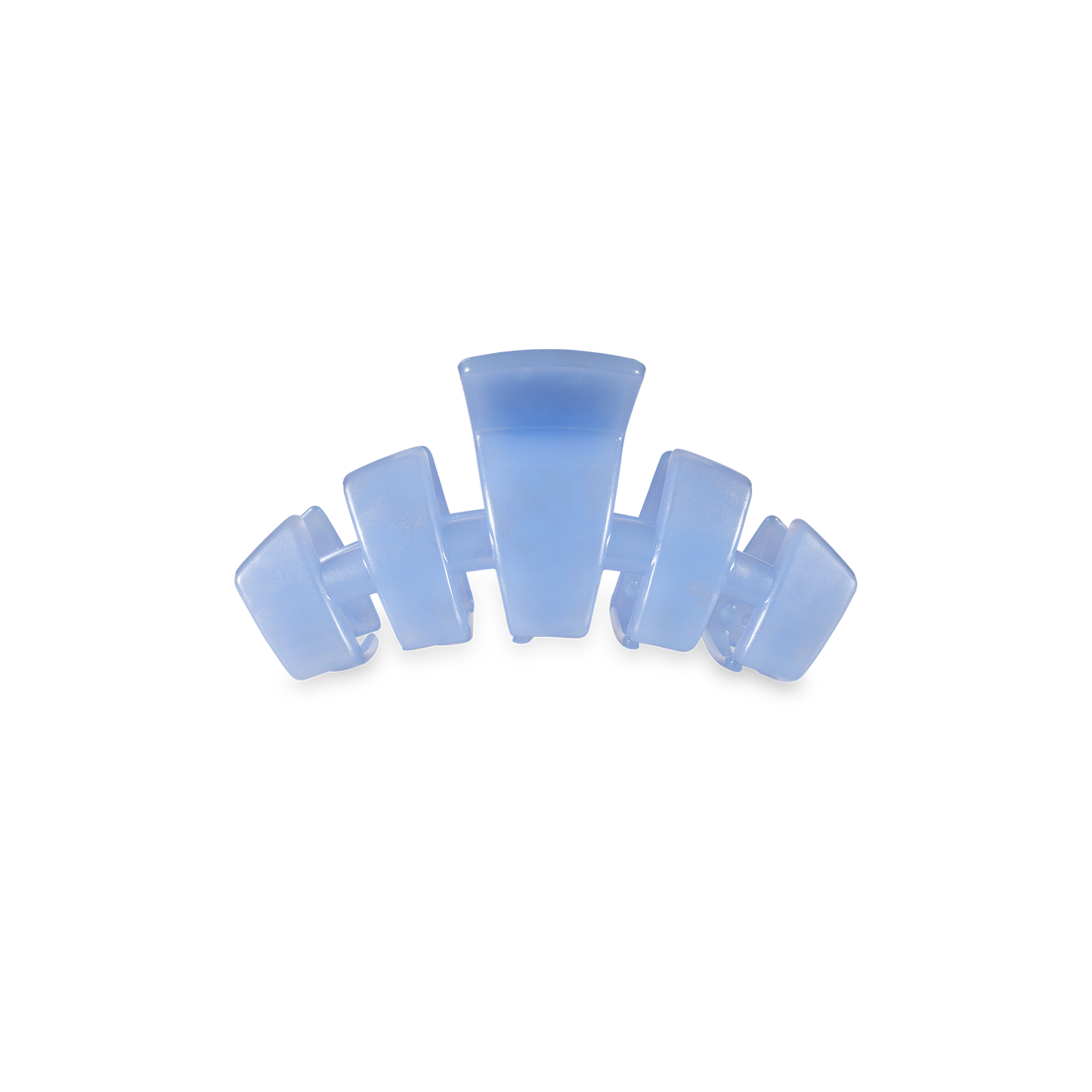 TELETIES - Classic Hair Clip | Tiny | Blue Lagoon