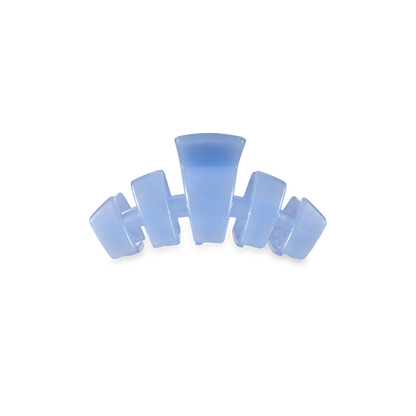 TELETIES - Classic Hair Clip | Tiny | Blue Lagoon
