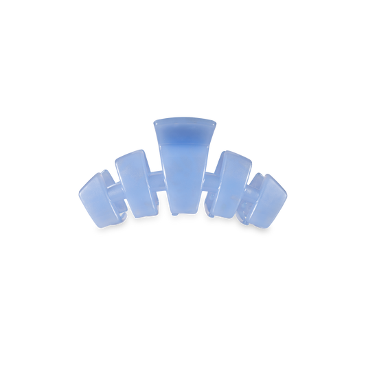 TELETIES - Classic Hair Clip | Tiny | Blue Lagoon