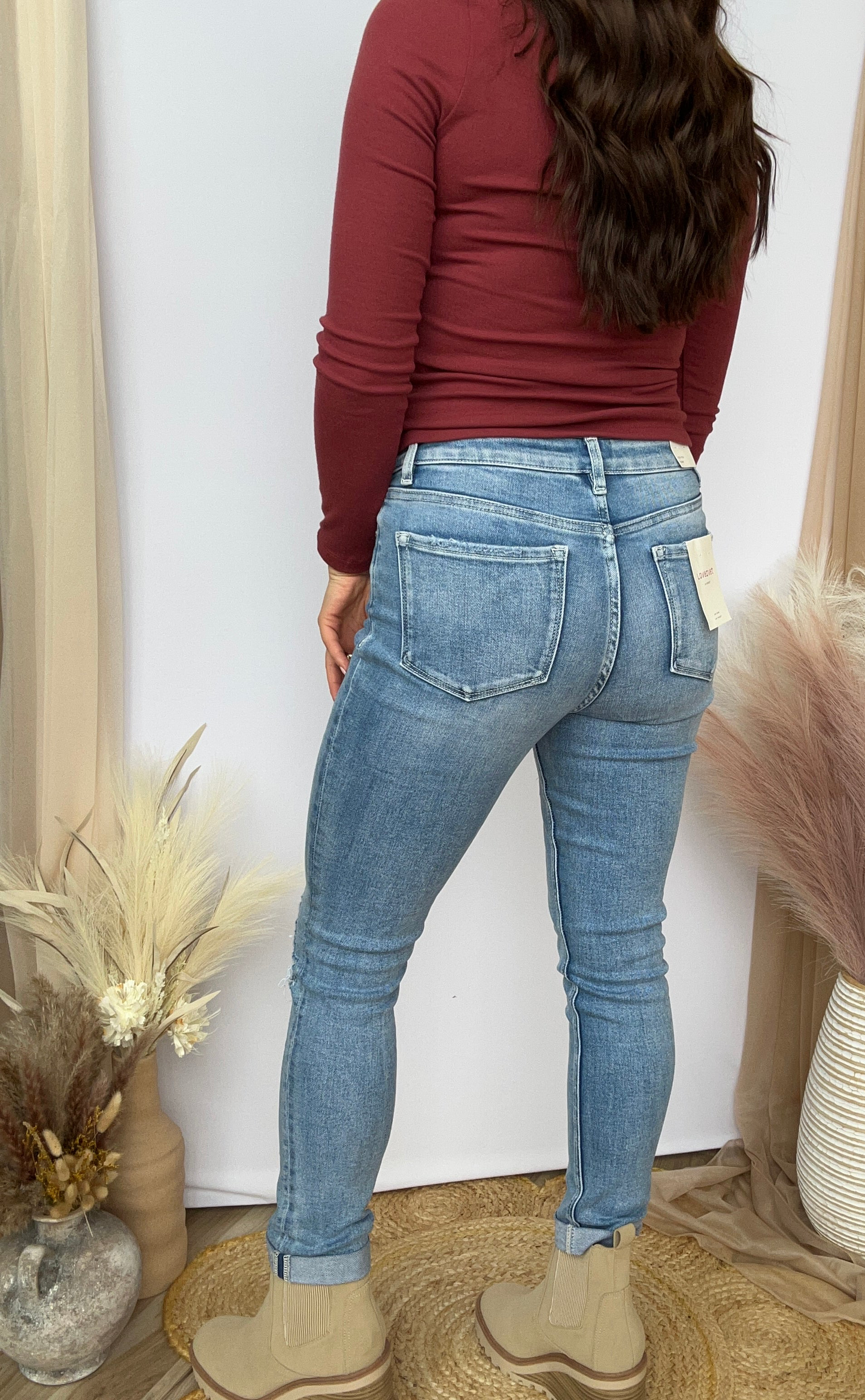 The Hadley Cuffed Jean