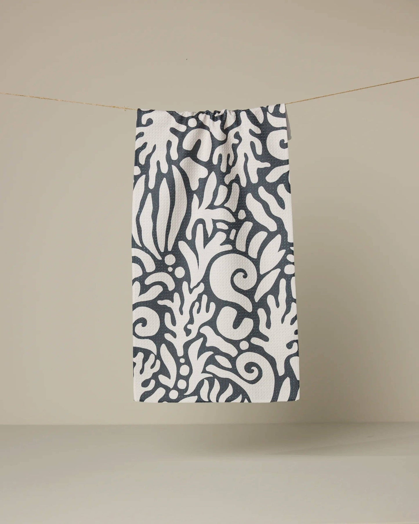 Geometry - Inkwell Reef Bar Towel