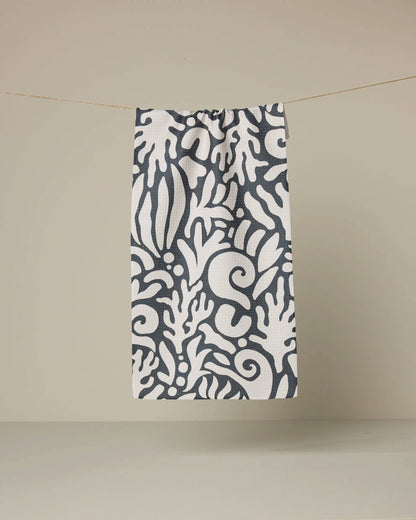 Geometry - Inkwell Reef Bar Towel