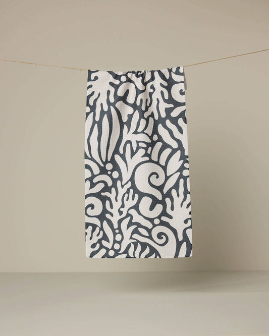 Geometry - Inkwell Reef Bar Towel