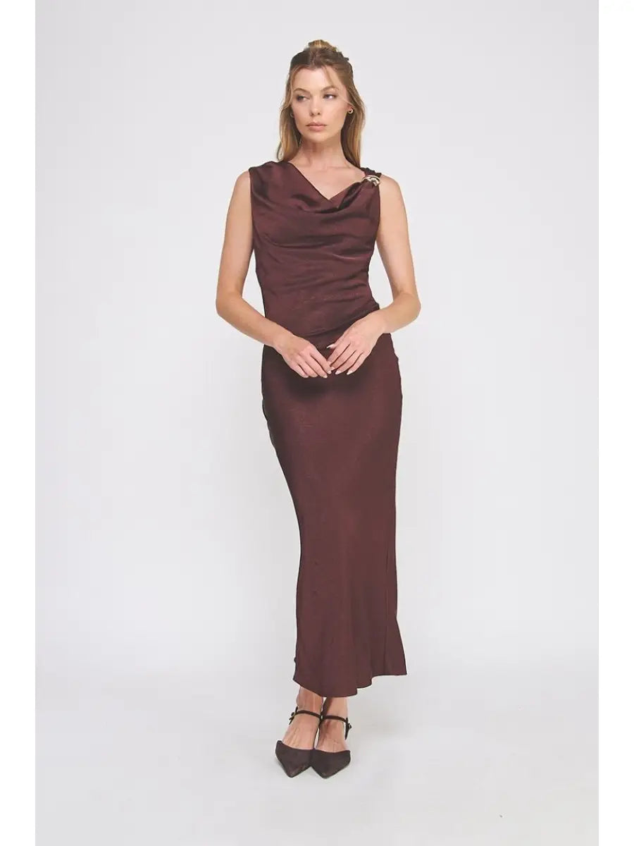 The Satin Solstice Dress