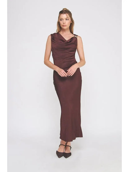 The Satin Solstice Dress
