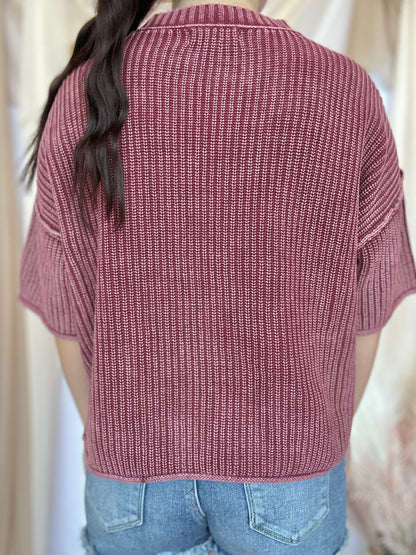 Simona Crew Sweater top