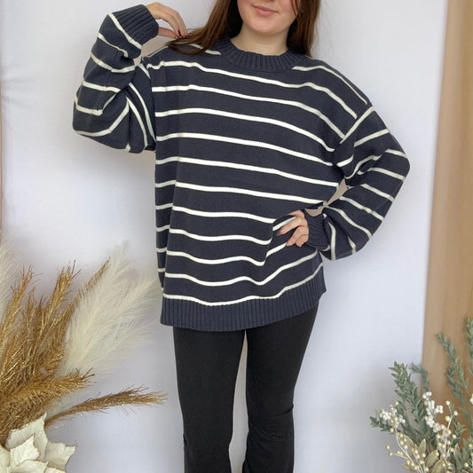 Isabelle Oversized Striped Sweater