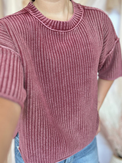 Simona Crew Sweater top