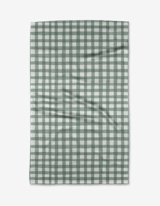 Geometry - Picnic Gingham Tea Towel