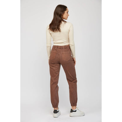 Cropped Out Joggers - Cocoa