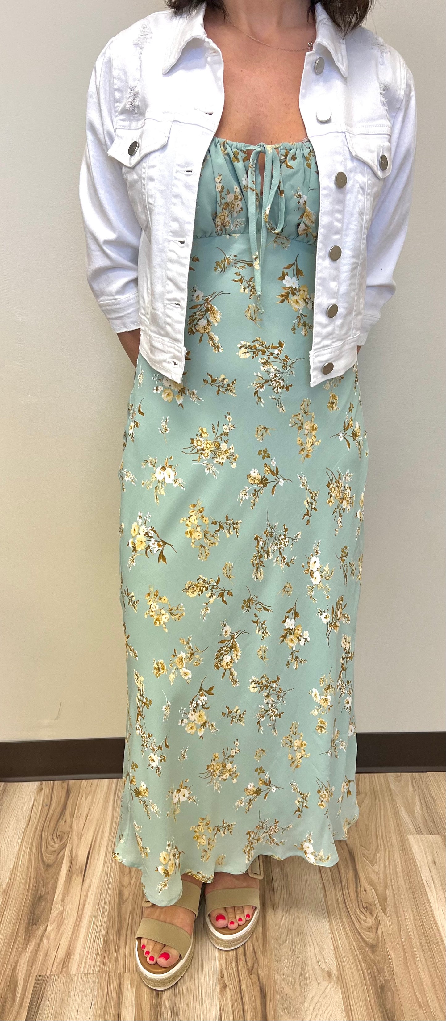 Summer Nights Floral Dress