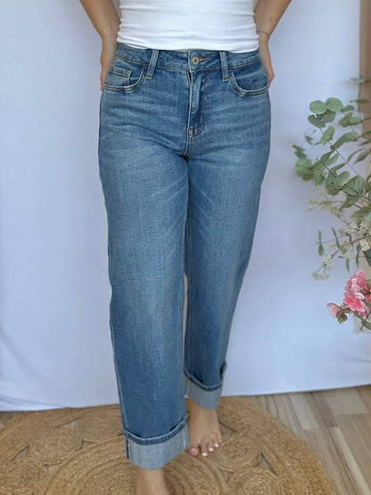 Georgia Barrel Cuff Jeans