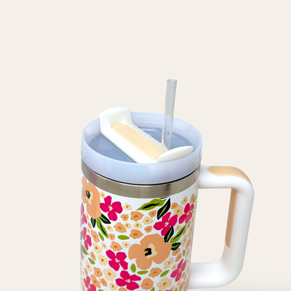 40oz Take Me Everywhere Tumbler - Lively Flora