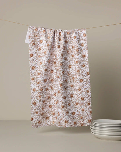 Geometry - Daisy Trail Tea Towel