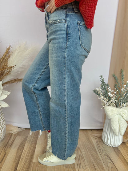 The Skyline Crop Jean