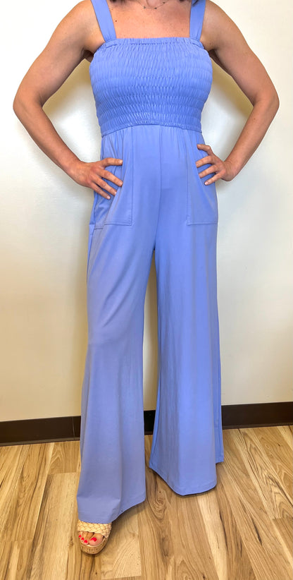 DAY IN THE LIFE SMOCKING JUMPSUIT
