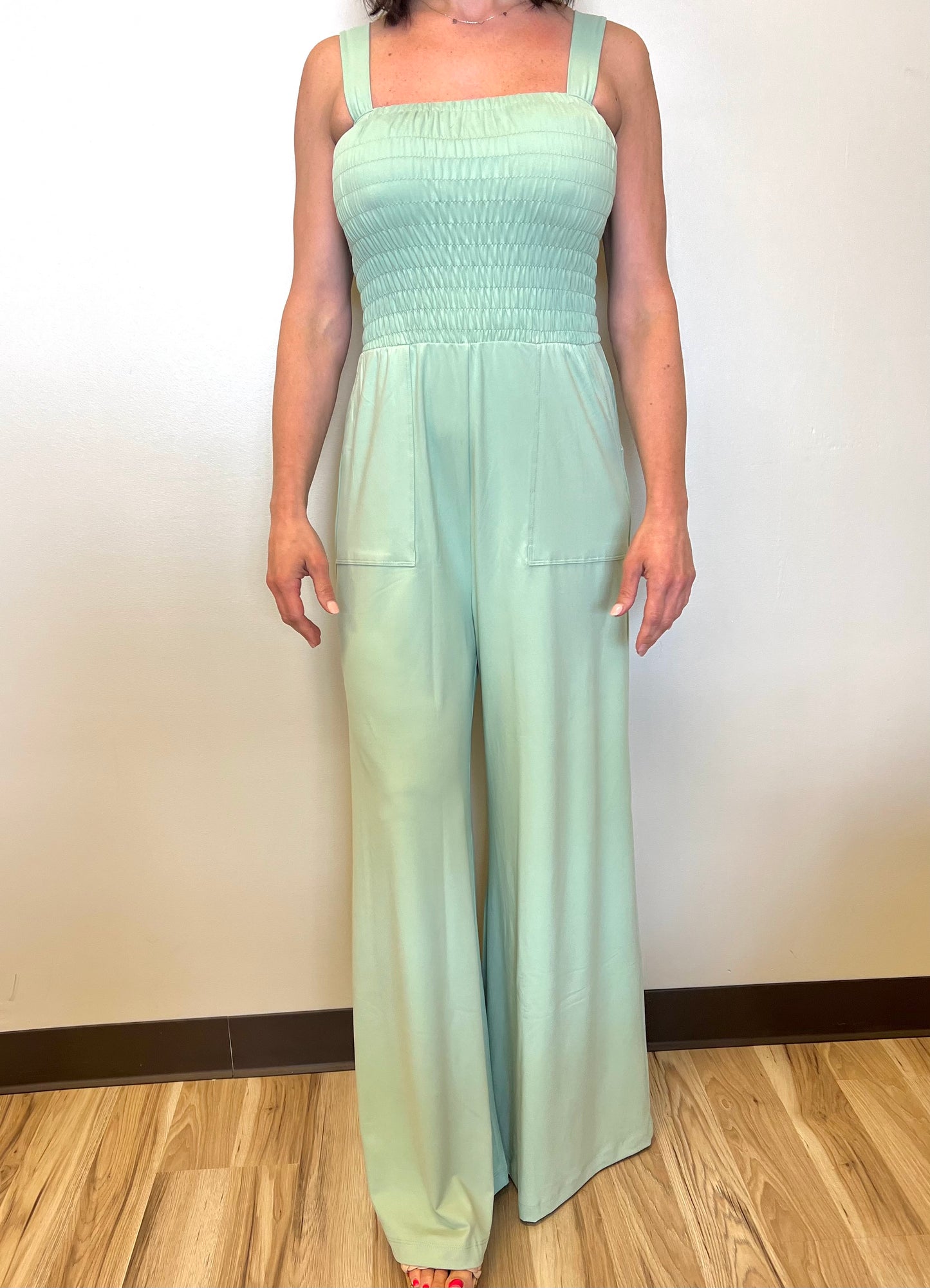 DAY IN THE LIFE SMOCKING JUMPSUIT