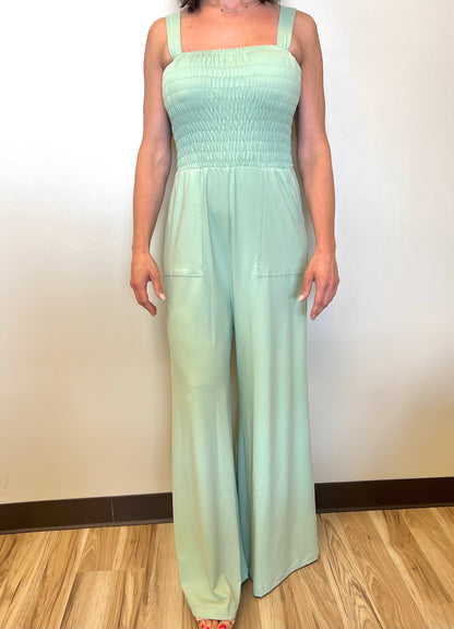 DAY IN THE LIFE SMOCKING JUMPSUIT
