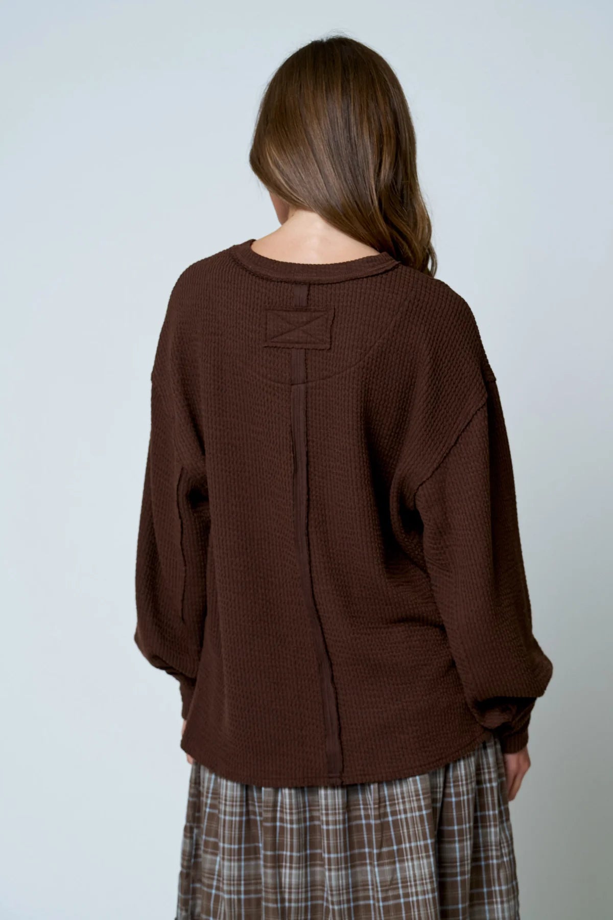 Easy Does It Textured Knit Top