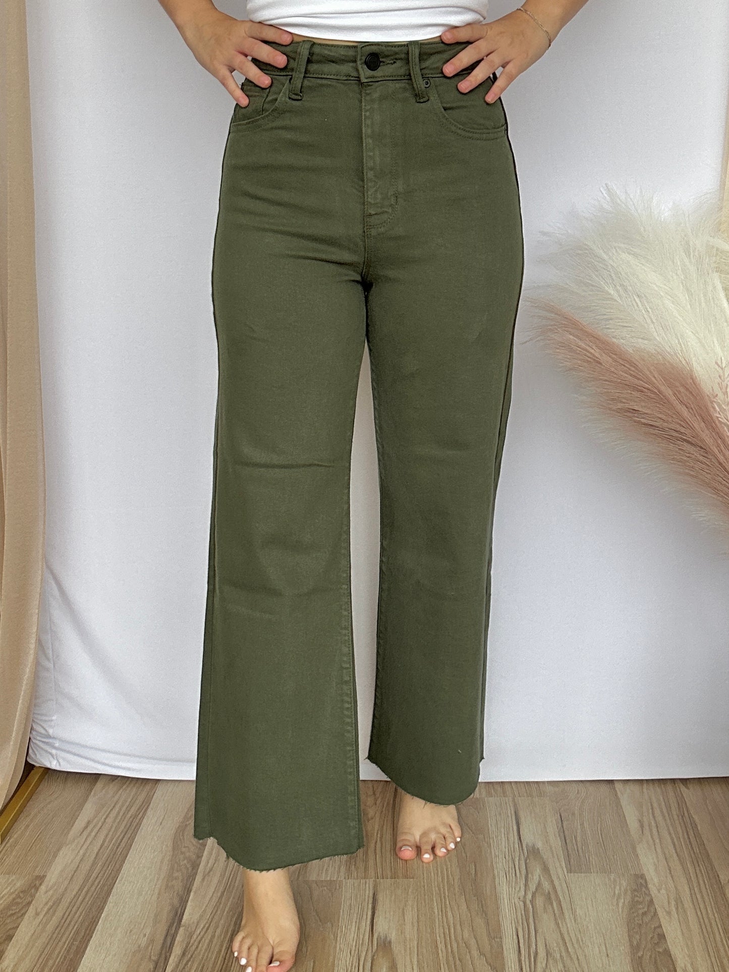 Ivy Scissor Cut Wide Leg