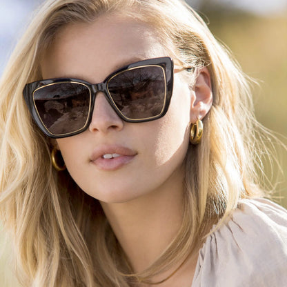 BECKY IV - BLACK + GREY POLARIZED