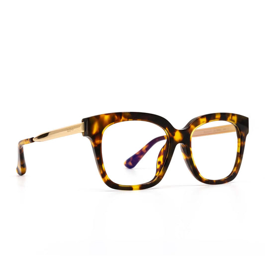 Bella XS - amber tortoise blue light technology glasses