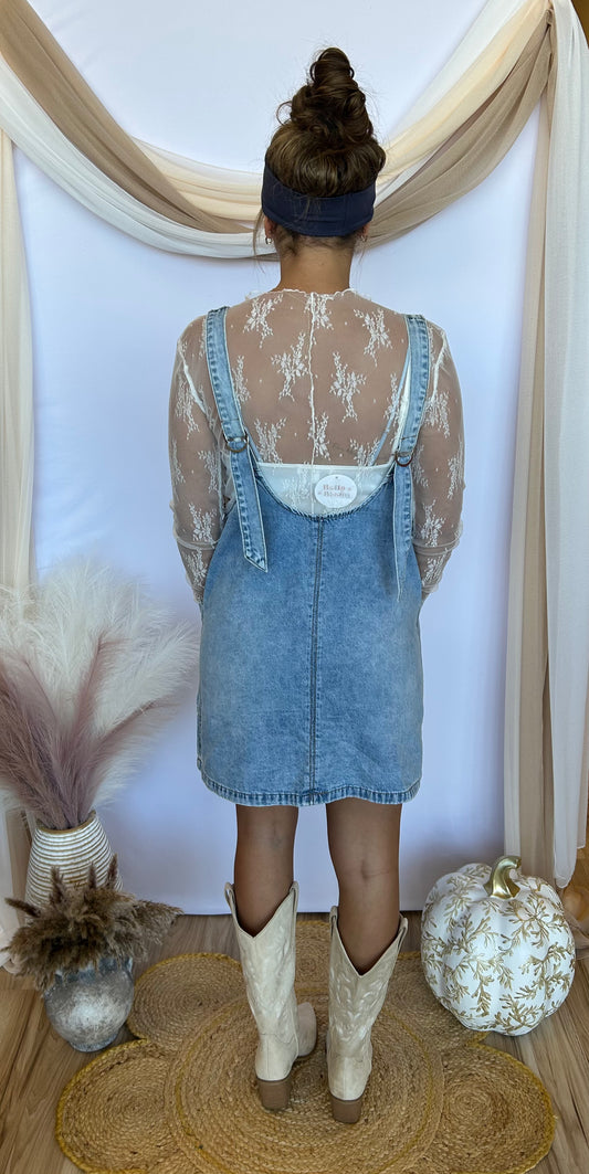 Falling for Denim Dress