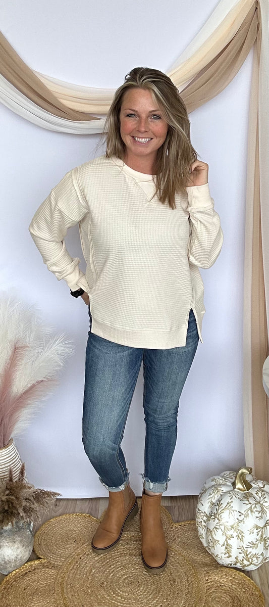 Figured it Out Oversized Pullover