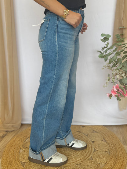 The Ivy High-Rise Wide Jean