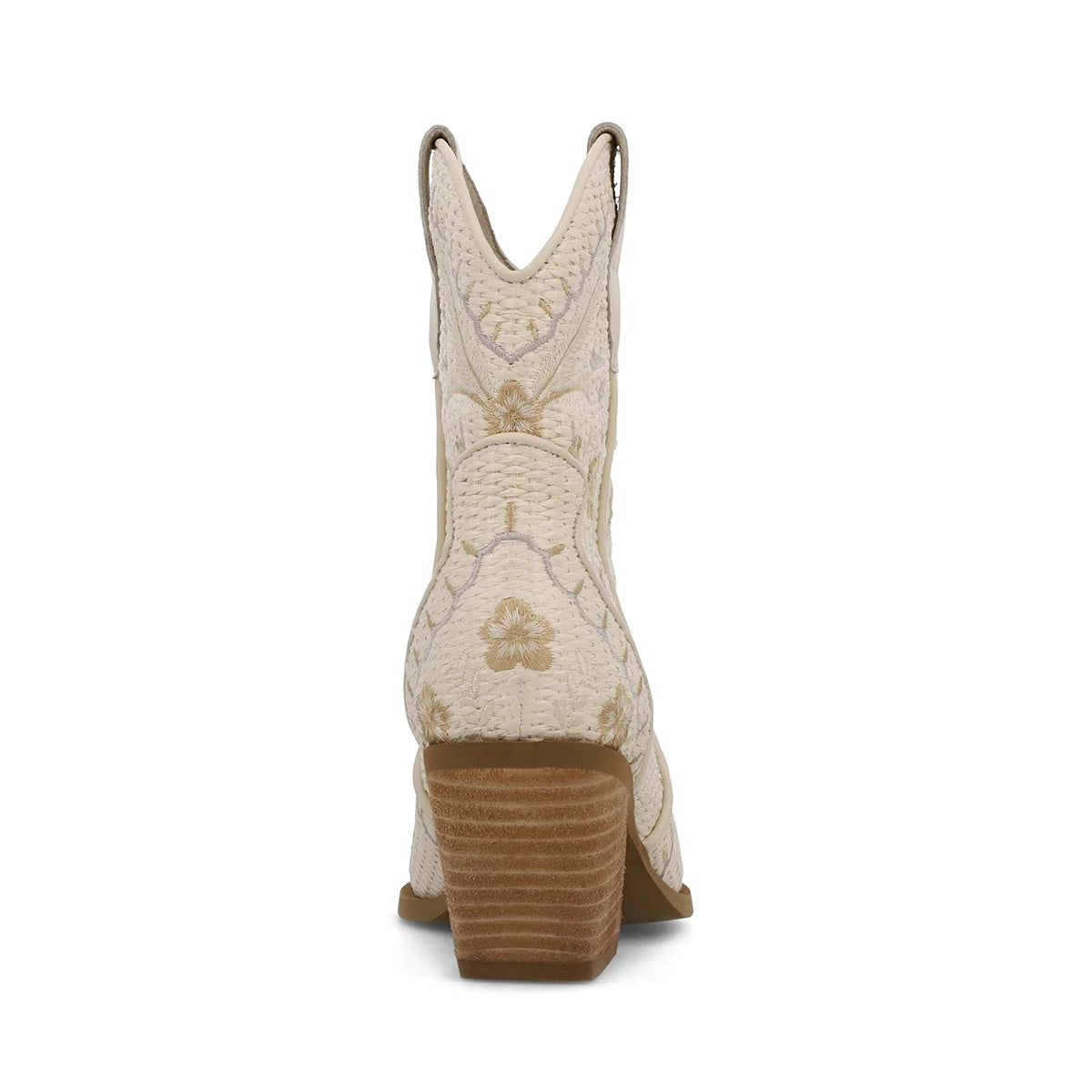 Dalena Floral Raffia Boots