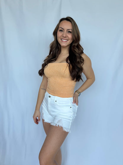The Sunset Bloom Tube Top