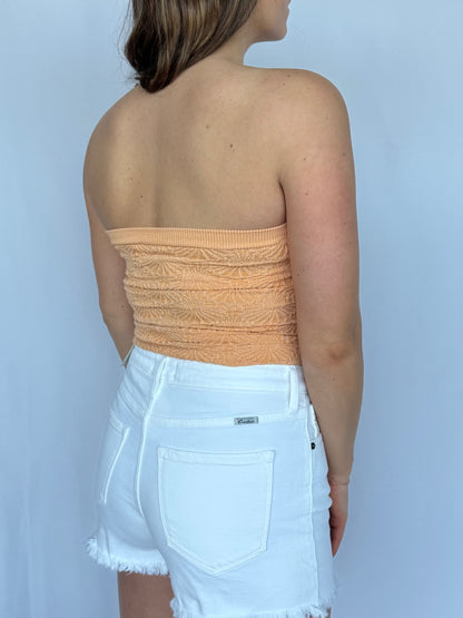 The Sunset Bloom Tube Top