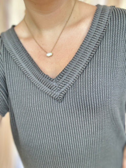 Kelly V Neck Relaxed Fit Top