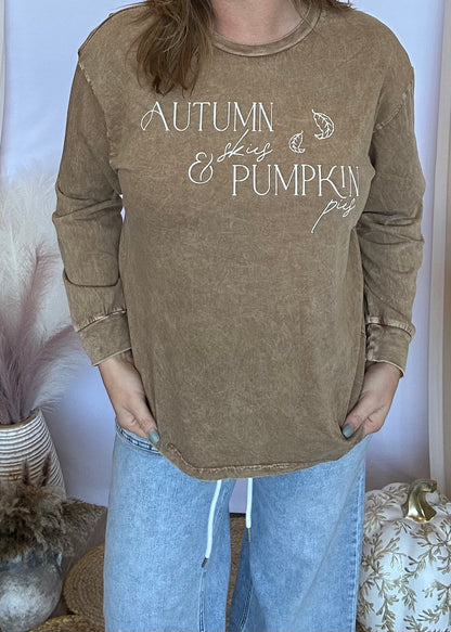 Autumn Skies and Pumpkin Pies