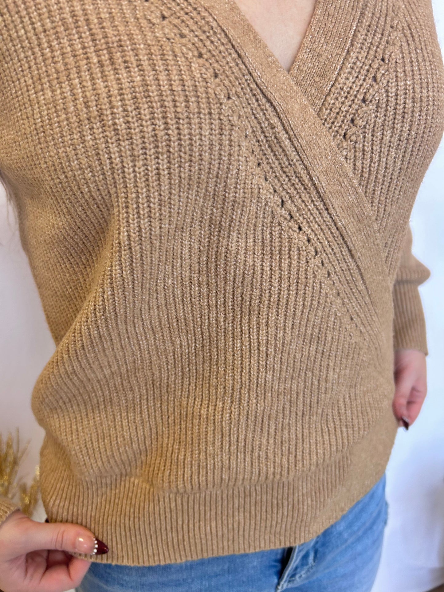 The Luxe Wrap Knit