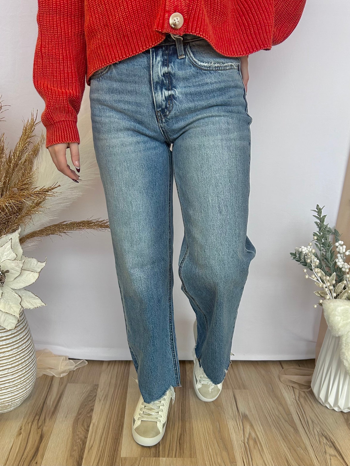 The Skyline Crop Jean