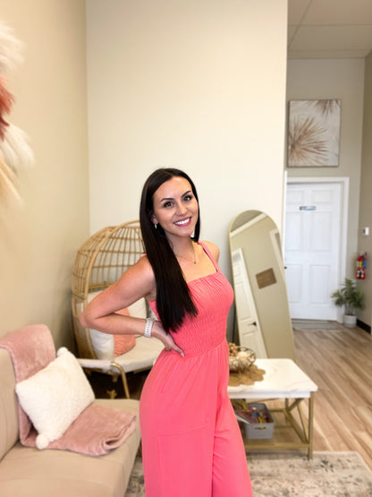 DAY IN THE LIFE SMOCKING JUMPSUIT
