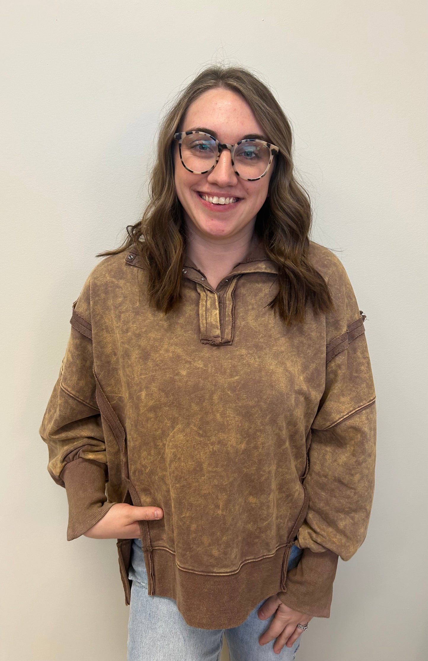 Cloud Chaser Mocha Sweater