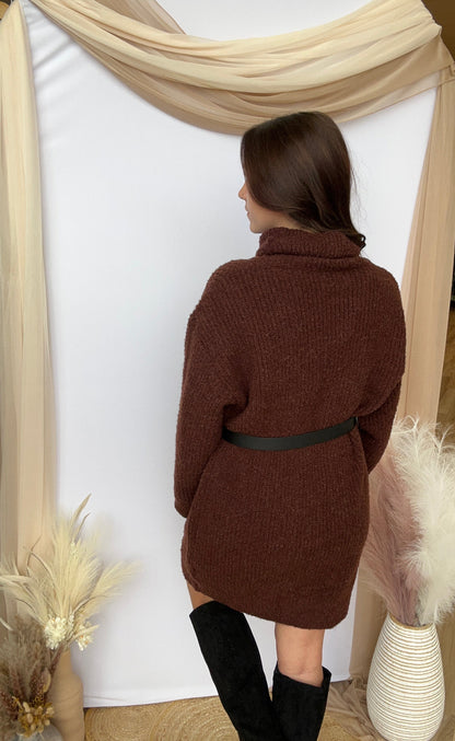 Autumns Warmth Sweater Dress