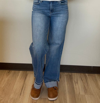 The Ivy High-Rise Wide Jean