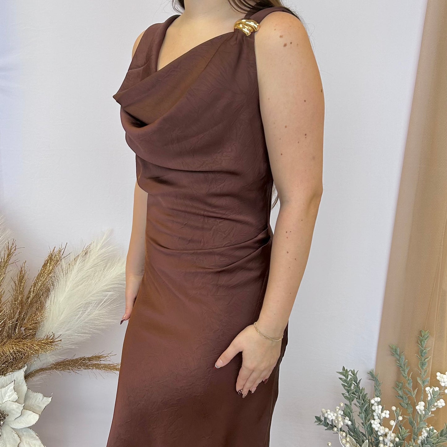 The Satin Solstice Dress