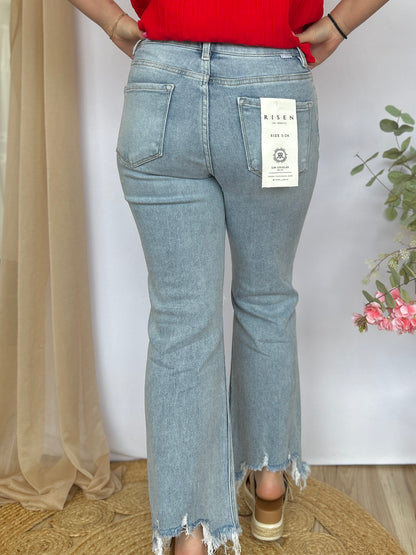 Reese High Rise Crop Jean