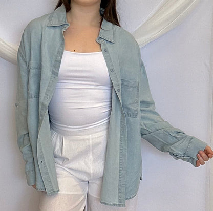 The Maeve Lose Denim Top