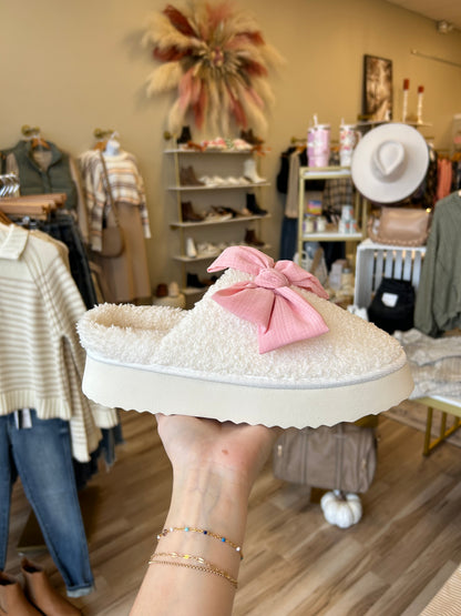 IMANI BOW SLIPPERS