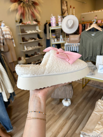 IMANI BOW SLIPPERS